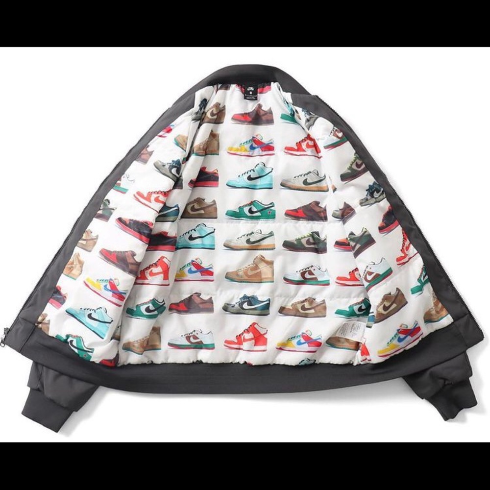 Nike SB Dunk Jacket Reversible Orange Label ISO XL